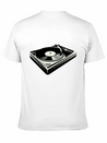 Vinyl Player Lightweight Cotton T-Shirt – Daily Comfort Graphic Shirt