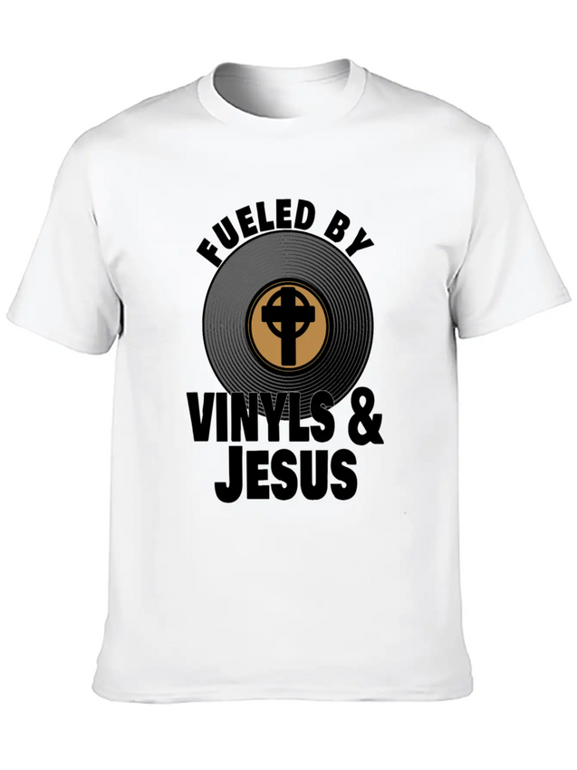 Vinyl Records LP Collector Record Lover Audiophile Lightweight Cotton T-Shirt – Daily Comfort Graphic Shirt
