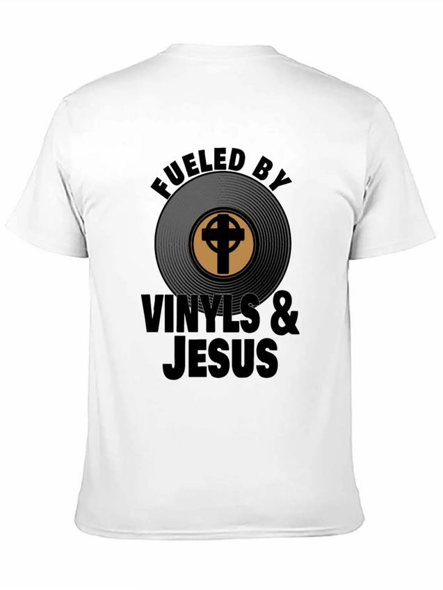 Vinyl Records LP Collector Record Lover Audiophile Lightweight Cotton T-Shirt – Daily Comfort Graphic Shirt