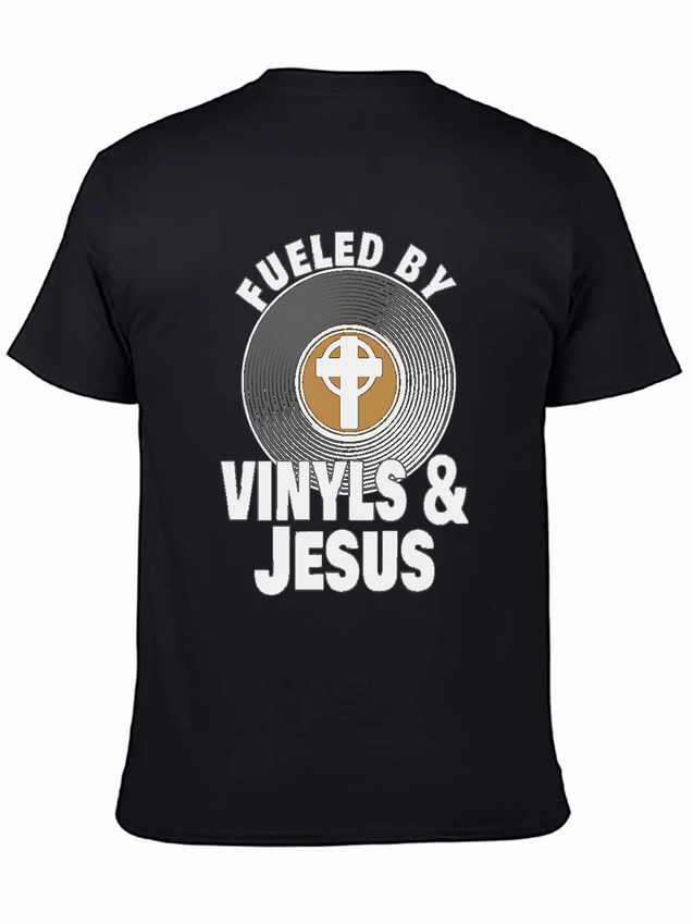 Vinyl Records LP Collector Record Lover Audiophile Lightweight Cotton T-Shirt – Daily Comfort Graphic Shirt