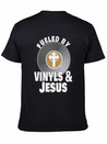 Vinyl Records LP Collector Record Lover Audiophile Lightweight Cotton T-Shirt – Daily Comfort Graphic Shirt