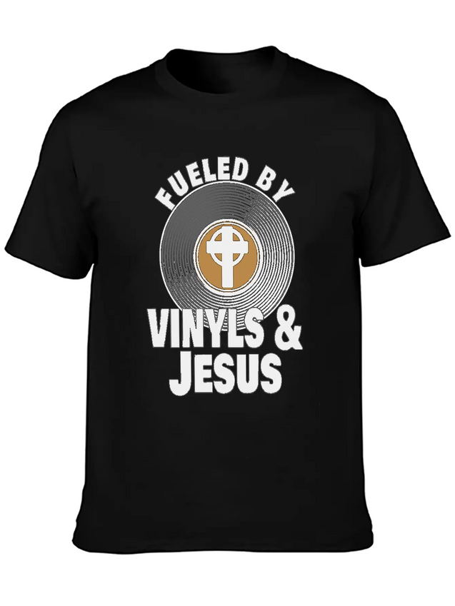 Vinyl Records LP Collector Record Lover Audiophile Lightweight Cotton T-Shirt – Daily Comfort Graphic Shirt