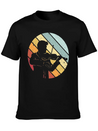 Violin Retro Lightweight Cotton T-Shirt – Daily Comfort Graphic Shirt