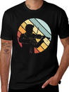 Violin Retro Lightweight Cotton T-Shirt – Daily Comfort Graphic Shirt
