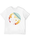 Violin Retro Lightweight Cotton T-Shirt – Daily Comfort Graphic Shirt