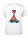 Volcano Geology Magma Lava Popart Lightweight Cotton T-Shirt – Daily Comfort Graphic Shirt