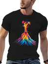Volcano Geology Magma Lava Popart Lightweight Cotton T-Shirt – Daily Comfort Graphic Shirt
