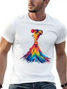 Volcano Geology Magma Lava Popart Lightweight Cotton T-Shirt – Daily Comfort Graphic Shirt