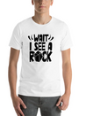 Wait I See A Rock Geologist Stone Geology Job Lightweight Cotton T-Shirt – Daily Comfort Graphic Shirt