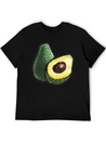 Watercolor Avocados Lightweight Cotton T-Shirt – Daily Comfort Graphic Shirt