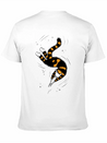 Weird Cat With Bone Hands Swimming Lightweight Cotton T-Shirt – Daily Comfort Graphic Shirt