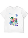 Welcome Spring Lightweight Cotton T-Shirt – Daily Comfort Graphic Shirt