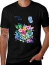 Welcome Spring Lightweight Cotton T-Shirt – Daily Comfort Graphic Shirt