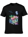 Welcome Spring Lightweight Cotton T-Shirt – Daily Comfort Graphic Shirt
