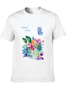 Welcome Spring Lightweight Cotton T-Shirt – Daily Comfort Graphic Shirt