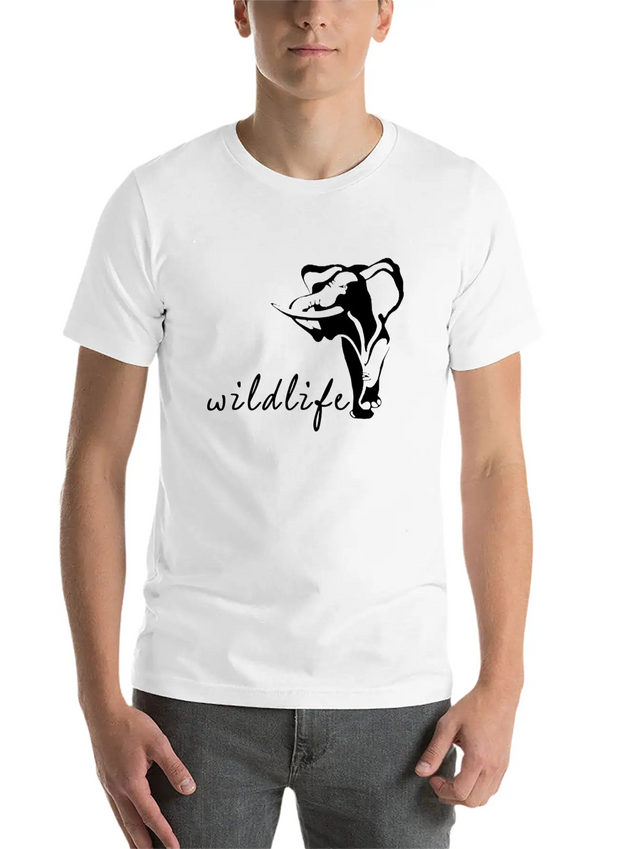 Wildlife Lightweight Cotton T-Shirt – Daily Comfort Graphic Shirt