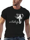 Wildlife Lightweight Cotton T-Shirt – Daily Comfort Graphic Shirt