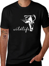 Wildlife Lightweight Cotton T-Shirt – Daily Comfort Graphic Shirt