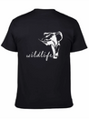 Wildlife Lightweight Cotton T-Shirt – Daily Comfort Graphic Shirt