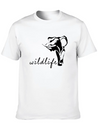 Wildlife Lightweight Cotton T-Shirt – Daily Comfort Graphic Shirt