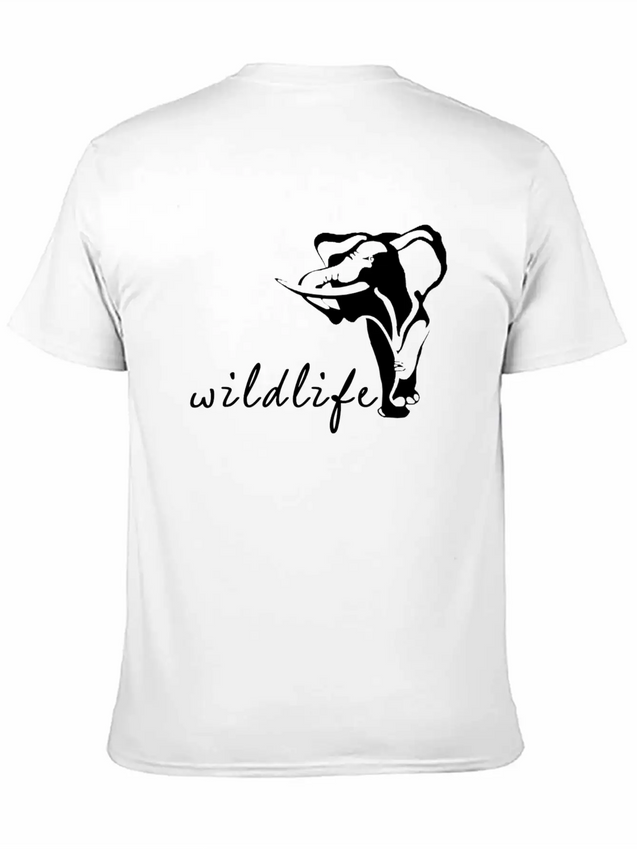 Wildlife Lightweight Cotton T-Shirt – Daily Comfort Graphic Shirt