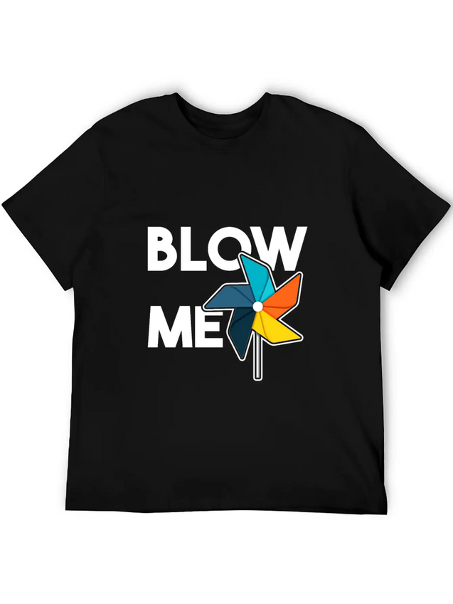Windmill Lightweight Cotton T-Shirt – Daily Comfort Graphic Shirt