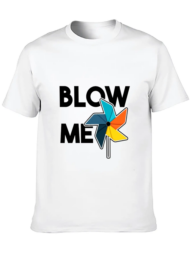 Windmill Lightweight Cotton T-Shirt – Daily Comfort Graphic Shirt