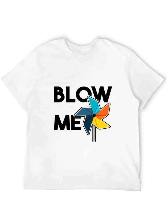 Windmill Lightweight Cotton T-Shirt – Daily Comfort Graphic Shirt