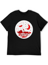Witch, Wolf, Raven, Pumpkins Lightweight Cotton T-Shirt – Daily Comfort Graphic Shirt