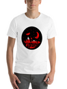 Witch, Wolf, Raven, Pumpkins Lightweight Cotton T-Shirt – Daily Comfort Graphic Shirt