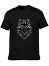 Wolf Design Lightweight Cotton T-Shirt – Daily Comfort Graphic Shirt