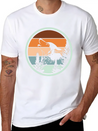 Wolf Howl | Howling Wolves Forest Nature Wolfpack Lightweight Cotton T-Shirt – Daily Comfort Graphic Shirt