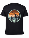 Wolf Howl | Howling Wolves Forest Nature Wolfpack Lightweight Cotton T-Shirt – Daily Comfort Graphic Shirt