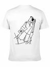 Wolf Howling Lightweight Cotton T-Shirt – Daily Comfort Graphic Shirt