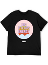 Women Big Energy Lightweight Cotton T-Shirt – Daily Comfort Graphic Shirt