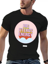Women Big Energy Lightweight Cotton T-Shirt – Daily Comfort Graphic Shirt