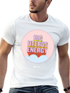 Women Big Energy Lightweight Cotton T-Shirt – Daily Comfort Graphic Shirt