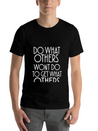 WORK Lightweight Cotton T-Shirt – Daily Comfort Graphic Shirt