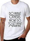 WORK Lightweight Cotton T-Shirt – Daily Comfort Graphic Shirt