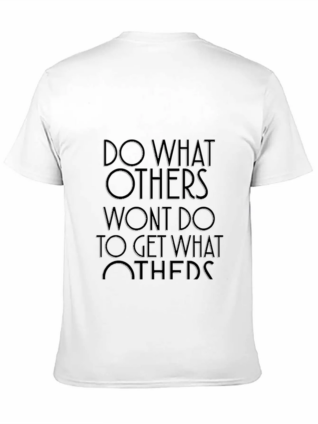 WORK Lightweight Cotton T-Shirt – Daily Comfort Graphic Shirt
