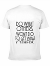 WORK Lightweight Cotton T-Shirt – Daily Comfort Graphic Shirt