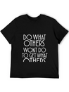 WORK Lightweight Cotton T-Shirt – Daily Comfort Graphic Shirt