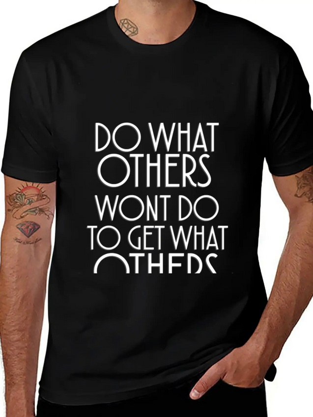 WORK Lightweight Cotton T-Shirt – Daily Comfort Graphic Shirt