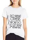 WORK Lightweight Cotton T-Shirt – Daily Comfort Graphic Shirt