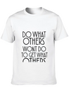 WORK Lightweight Cotton T-Shirt – Daily Comfort Graphic Shirt