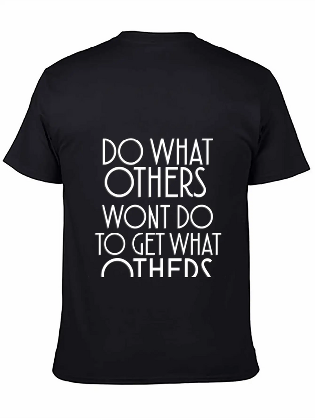 WORK Lightweight Cotton T-Shirt – Daily Comfort Graphic Shirt
