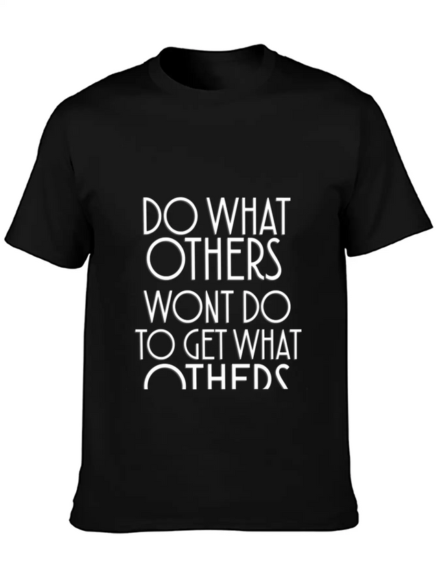 WORK Lightweight Cotton T-Shirt – Daily Comfort Graphic Shirt