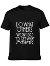 WORK Lightweight Cotton T-Shirt – Daily Comfort Graphic Shirt