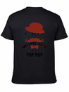 World's Best Pop Pop Lightweight Cotton T-Shirt – Daily Comfort Graphic Shirt