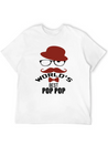World's Best Pop Pop Lightweight Cotton T-Shirt – Daily Comfort Graphic Shirt
